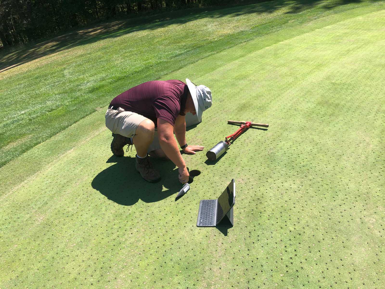 Joe Barton installing Spiio in the Golf industry